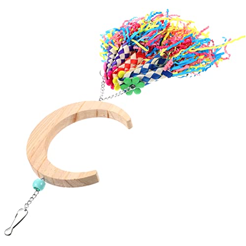 Yardwe Vogel Spielzeug Moon Form Schaukel Für Papageien Und Vögel Für Käfige Fördert Und Aktivität Einfache Installation Und Nutzung Yardwe Vogel Spielzeug Moon Form Schaukel Für Papageien Und Vögel Für Käfige Fördert Und Aktivität Einfache Installation Und Nutzung von Yardwe