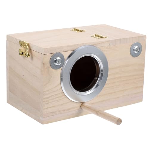 Yardwe Vogelzuchtbox vogelhaus vogelkäfig The Birdcage Vogelbrutschränke Bird cage Warmer Vogel Verschachtelung Taubenhäuser Reisekäfig Käfige Vogelzubehör Vogelnest aus Holz Kiefernholz Yardwe Vogelzuchtbox vogelhaus vogelkäfig The Birdcage Vogelbrutschränke Bird cage Warmer Vogel Verschachtelung Taubenhäuser Reisekäfig Käfige Vogelzubehör Vogelnest aus Holz Kiefernholz von Yardwe