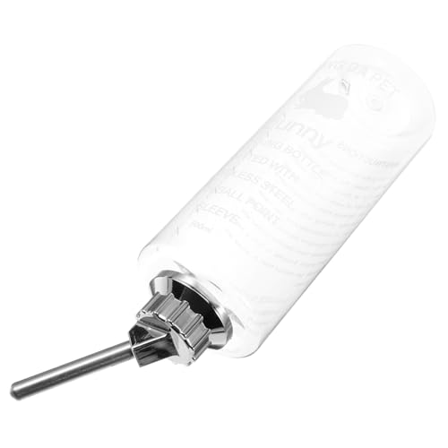 Yardwe Wasserflasche für Welpen Hamster wasserspender Hamster trinkflasche meerschweinchen wasserflasche Futterautomat für Hamster wasserkocher hängender Behälter Flasche für Hund Plastik Yardwe Wasserflasche für Welpen Hamster wasserspender Hamster trinkflasche meerschweinchen wasserflasche Futterautomat für Hamster wasserkocher hängender Behälter Flasche für Hund Plastik von Yardwe