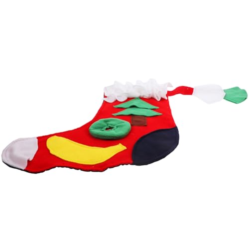 Yardwe Weihnachtliche Schnüffelmatte Für Interaktive Futterdecke Für Welpen Wiederverwendbare Snack Suchmatte Für Mittlere Und Große Haustiere Fördert Und Training von Yardwe