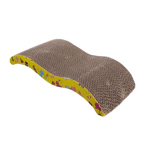 Yardwe Katzenkratzbrett Kätzchen Kratzspielzeug Wellpappe Haustier Spielzeug Kätzchen Spielzeug Scratcher Yardwe Katzenkratzbrett Kätzchen Kratzspielzeug Wellpappe Haustier Spielzeug Kätzchen Spielzeug Scratcher von Yardwe