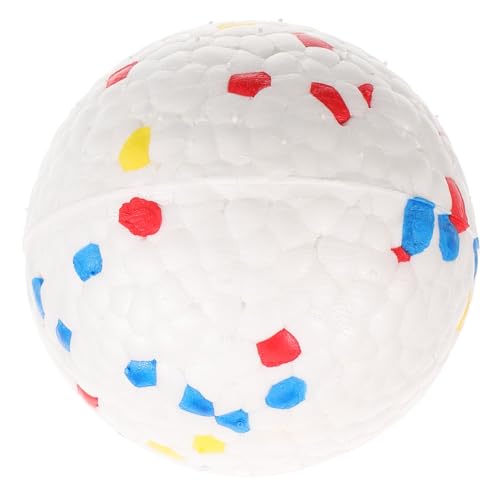 Yardwe Welpen Kauspielzeug Ball aus Langlebigem Etpu Widerstandsfähiger Elastischer Hundespielball für Kleine bis Mittlere Hunde Beißfest Interaktives Haustierspielzeug zur Zahnreinigung von Yardwe