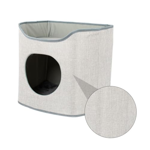 Yardwe Zweischichtige Katzenplattform aus Strapazierfähigem Material für Katzenhaus und Spielplatz Bietet Unterhaltung und Rückzugsort für Haustierkatzen Yardwe Zweischichtige Katzenplattform aus Strapazierfähigem Material für Katzenhaus und Spielplatz Bietet Unterhaltung und Rückzugsort für Haustierkatzen von Yardwe