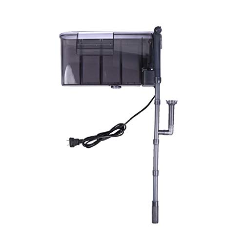 Yardwe Aquarienfilter Aquarium an Tauchwasserpumpenfilter Betta Luftfiltersystem interner Kanister Sieb Filter für Aquarien Aquariumfiltration Aquarium auf Filter verdreifachen Netzteil von Yardwe