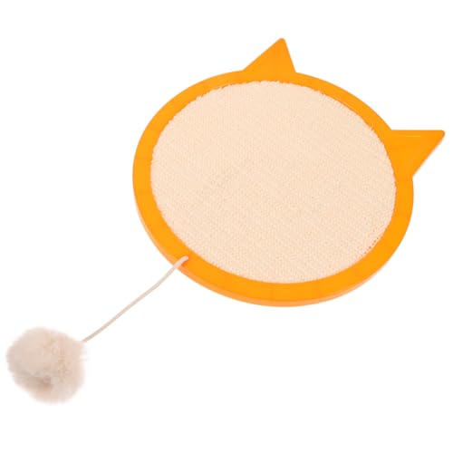 Yardwe Sisal-kratzbrett Für Katzen – Sisal Und Holz Becherbasis Katzenohrform Zum Spielen Und Kratzen Yardwe Sisal-kratzbrett Für Katzen – Sisal Und Holz Becherbasis Katzenohrform Zum Spielen Und Kratzen von Yardwe