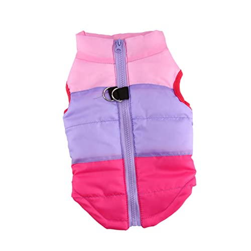 Yardwe wasserdichte Warme Hundeweste für Kleine bis Mittelgroße Hunde Atmungsaktiv und Wendbar Herbst Winter Schutz für Bauch und Brust Hundejacke und von Yardwe