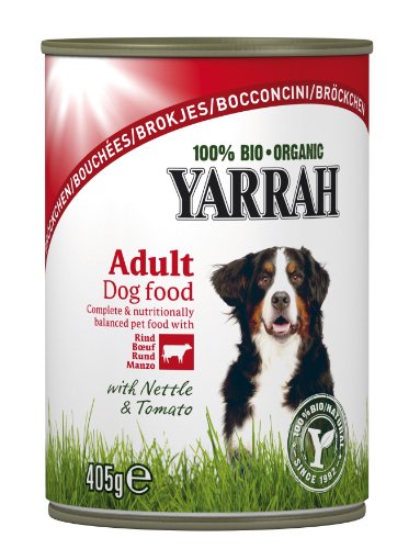 Bio Hund Dose Bröckchen Huhn mit Rind Bio Hund Dose Bröckchen Huhn mit Rind von Yarrah