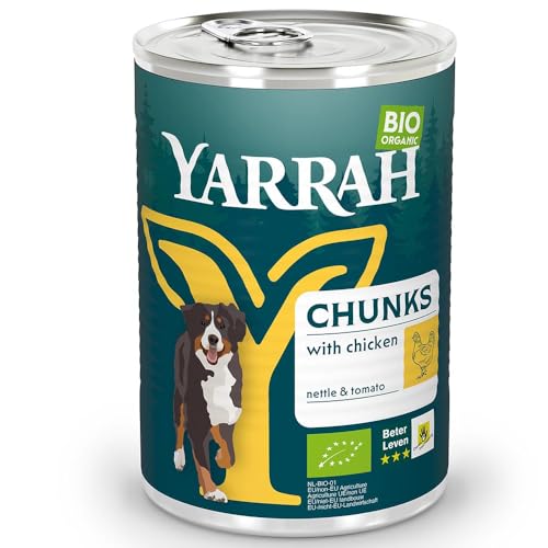 Bio Hund Dose Bröckchen Huhn von Yarrah