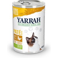 Probierpaket Yarrah Bio Pâté 6 x 400 g - Mix (Fisch, Bio Huhn) von Yarrah