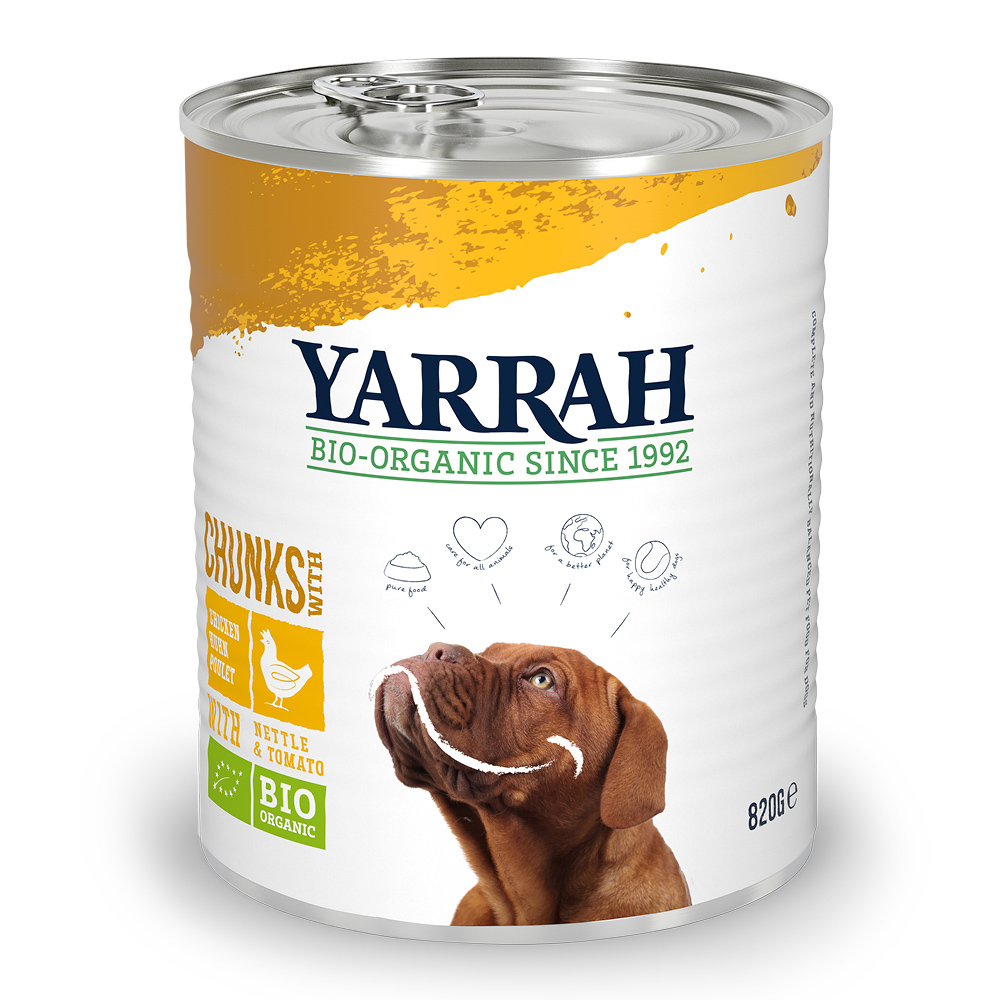 Sparpaket Yarrah Bio 12 x 820 g - Mix, 2 Sorten von Yarrah