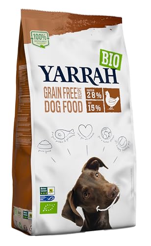 Yarrah Dog Food, Trockenfutter, Huhn, 10kg von Yarrah