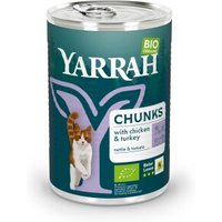 Yarrah Adult Bio Bröckchen 12x405 g Huhn und Truthahn Yarrah Adult Bio Bröckchen 12x405 g Huhn und Truthahn von Yarrah