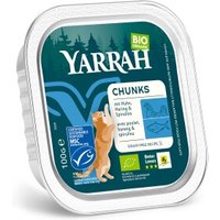 Yarrah Adult Bio Bröckchen in Soße 16x100 g Huhn und Fisch Yarrah Adult Bio Bröckchen in Soße 16x100 g Huhn und Fisch von Yarrah