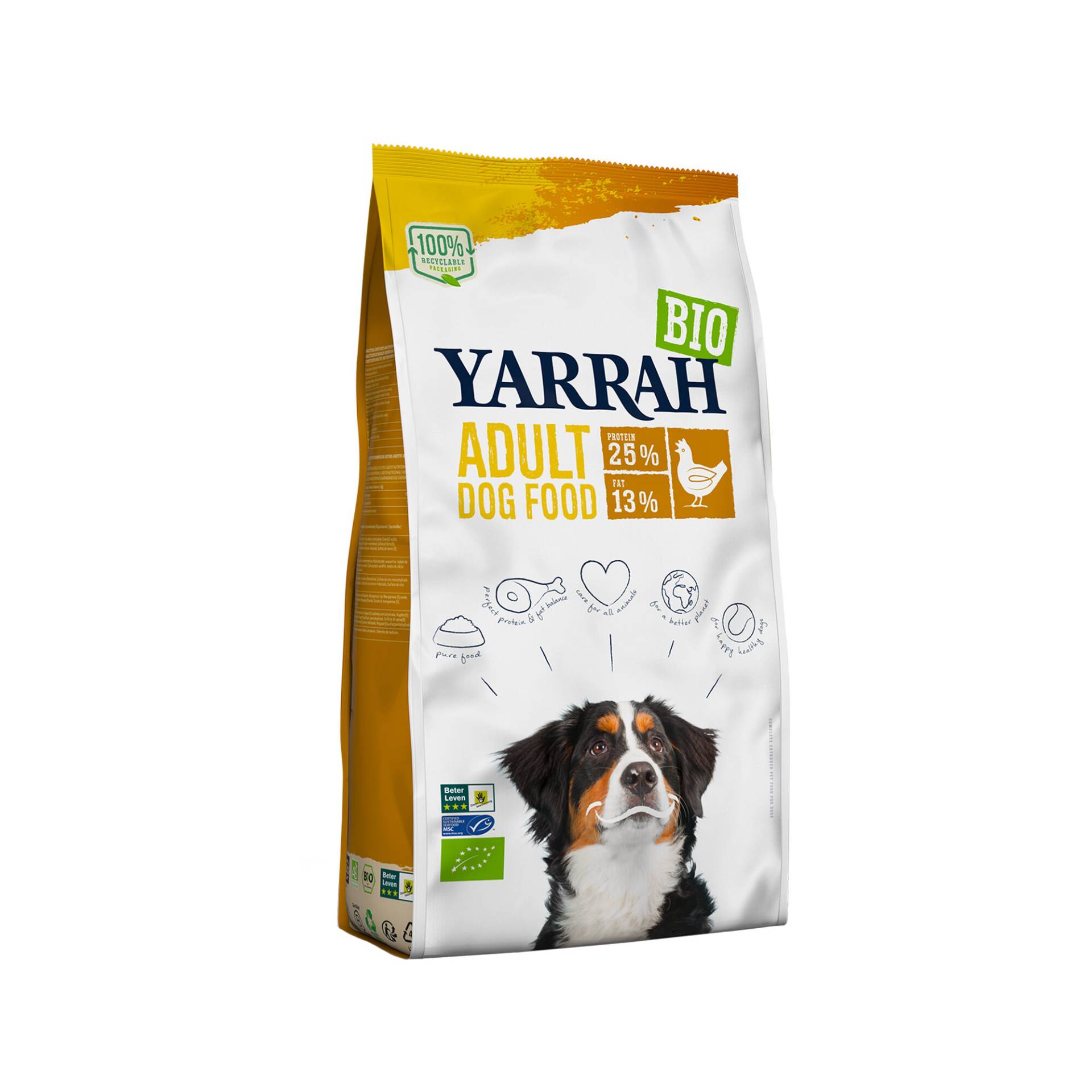 Yarrah Bio Adult Hundefutter - Huhn - 10 kg von Yarrah