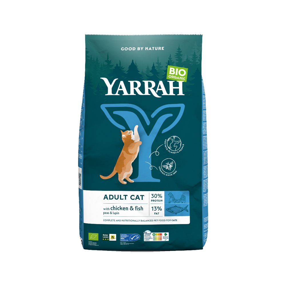 Yarrah Bio Adult Katzenfutter - Fisch - 10 kg Yarrah Bio Adult Katzenfutter - Fisch - 10 kg von Yarrah