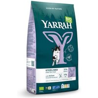 Yarrah Bio Adult Trockenfutter für sterilisierte Katzen Huhn & Fisch (MSC) 700 g von Yarrah
