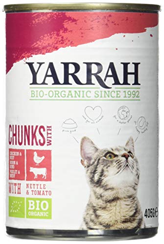 Yarrah Bio Chunks Huhn und Rind, 405 g von Yarrah