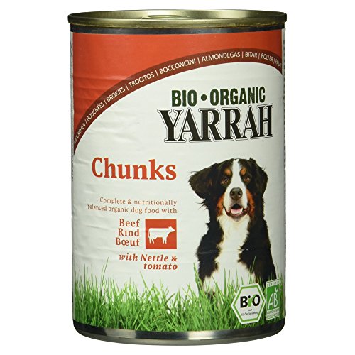 Yarrah Bio Chunks mit Rind, 405 g von Yarrah