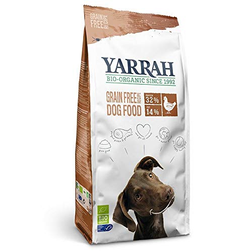 YARRAH Bio Hundefutter Huhn und Fisch, 1er Pack (1 x 10 kg) von YARRAH