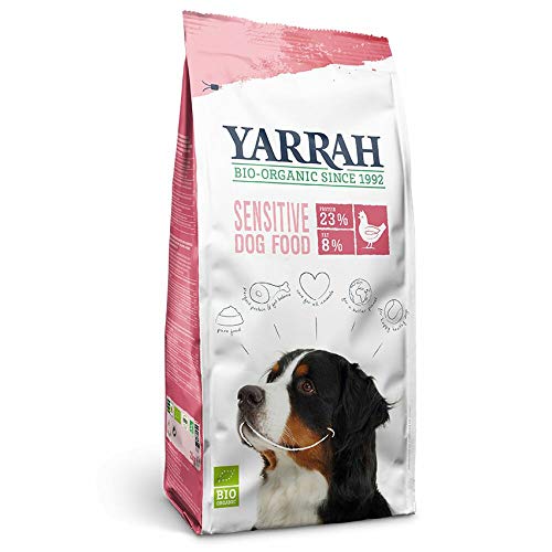YARRAH Bio Hundefutter Sensitive Huhn und Reis 2 kg, 1er Pack (1 x 2 kg) von Yarrah