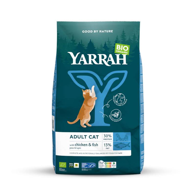Yarrah Bio mit Bio-Huhn & Fisch - 10 kg von Yarrah
