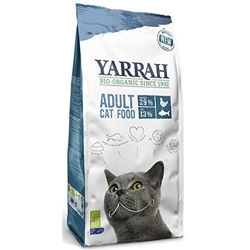 YARRAH Bio Katzentrockenfutter mit MSC Hering, 1er Pack (1 x 2.4 kg) von Yarrah