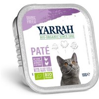 Yarrah Bio Pastete Adult Huhn und Lachs 16x100 g von Yarrah