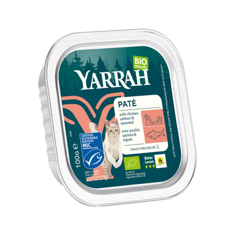 Yarrah - Bio-Paté Katze - Cub - Huhn und Lachs - 16 x 100 g Yarrah - Bio-Paté Katze - Cub - Huhn und Lachs - 16 x 100 g von Yarrah