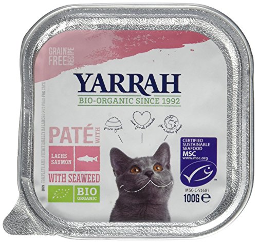 Yarrah Bio Pate Lachs mit Seetang, 100 g von Yarrah