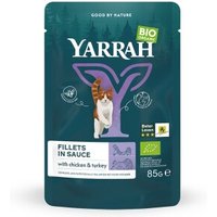Yarrah Bio Pouch Filets in Soße 14x8 5g Truthahn Yarrah Bio Pouch Filets in Soße 14x8 5g Truthahn von Yarrah