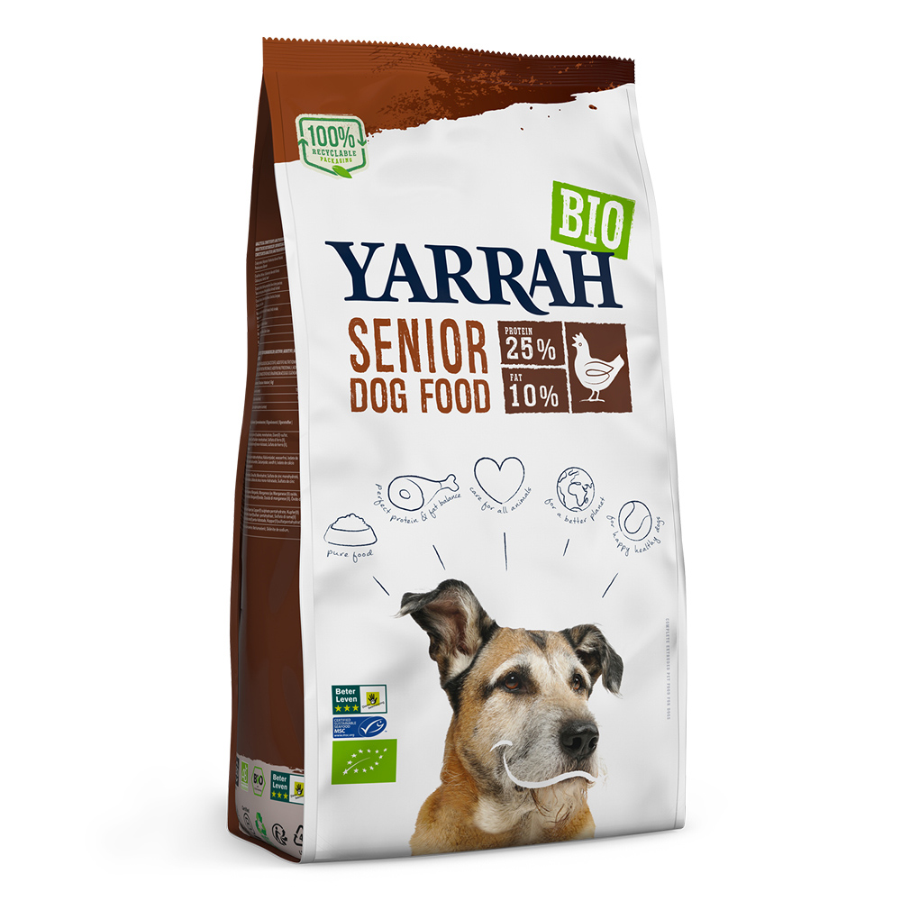 Yarrah Bio Senior Huhn - Sparpaket: 2 x 10 kg von Yarrah