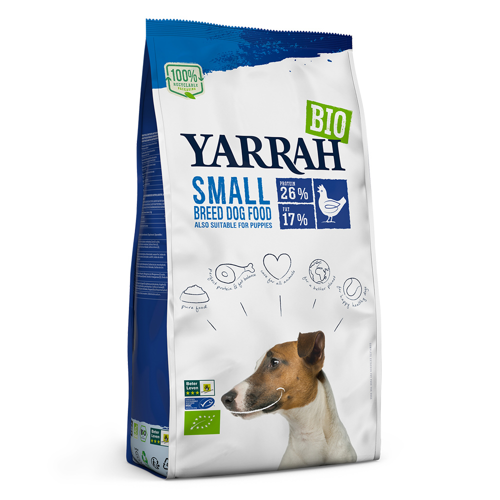 Yarrah Bio Small Breed Huhn - Sparpaket: 2 x 5 kg von Yarrah