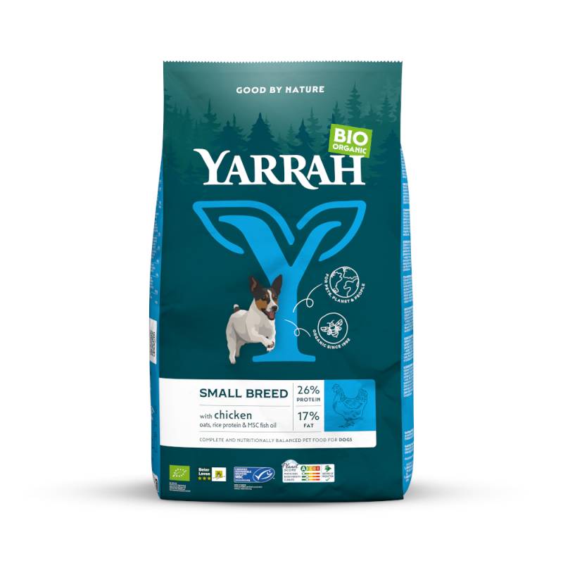 Yarrah Bio Small Breed mit Bio Huhn - Sparpaket: 2 x 5 kg von Yarrah
