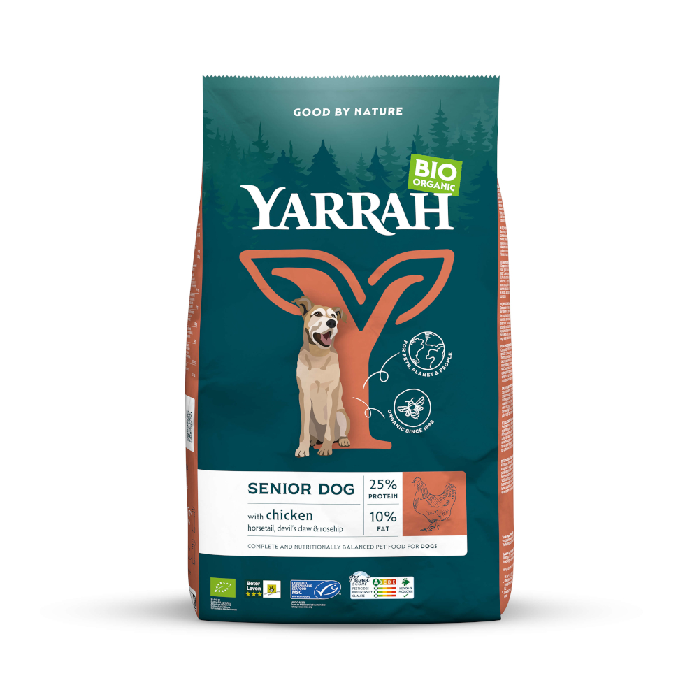 Yarrah Bio Trockenfutter zum Sonderpreis! - 2 kg Senior mit Bio Huhn Yarrah Bio Trockenfutter zum Sonderpreis! - 2 kg Senior mit Bio Huhn von Yarrah