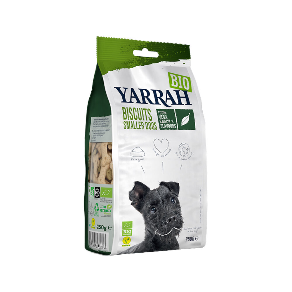 Yarrah Bio Vegetarische Multi-Hundekekse - 2 x 250 g von Yarrah