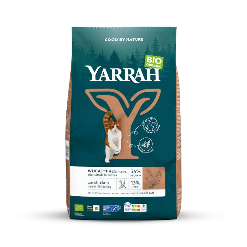 Yarrah Bio Weizenfrei mit Bio Huhn & Fisch - 800 g von Yarrah