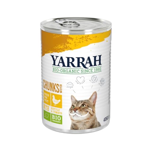 Yarrah - Cat Food Chicken Nettle & Tomato in Sauce Bio 12x405g von Yarrah