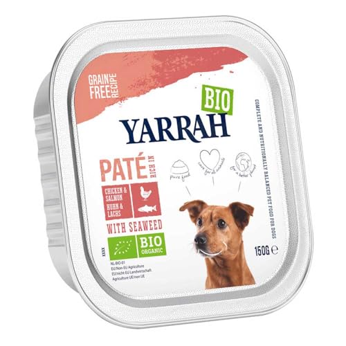 Yarrah Dog Food Paté Nassfutter, Huhn & Lachs, 150g Yarrah Dog Food Paté Nassfutter, Huhn & Lachs, 150g von Yarrah