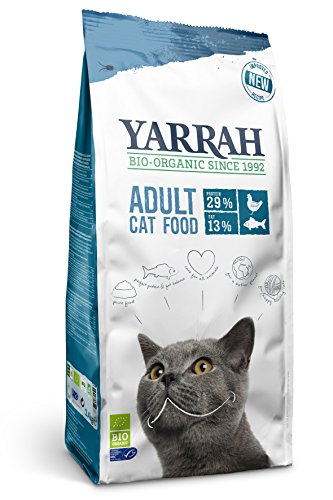 Yarrah Fisch Bio Katzenfutter, 2 x 0.8 kg von Yarrah