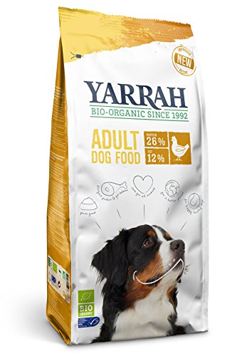 Yarrah Huhn 10 kg Bio Hundefutter, 1er Pack (1 x 10 kg) von Yarrah