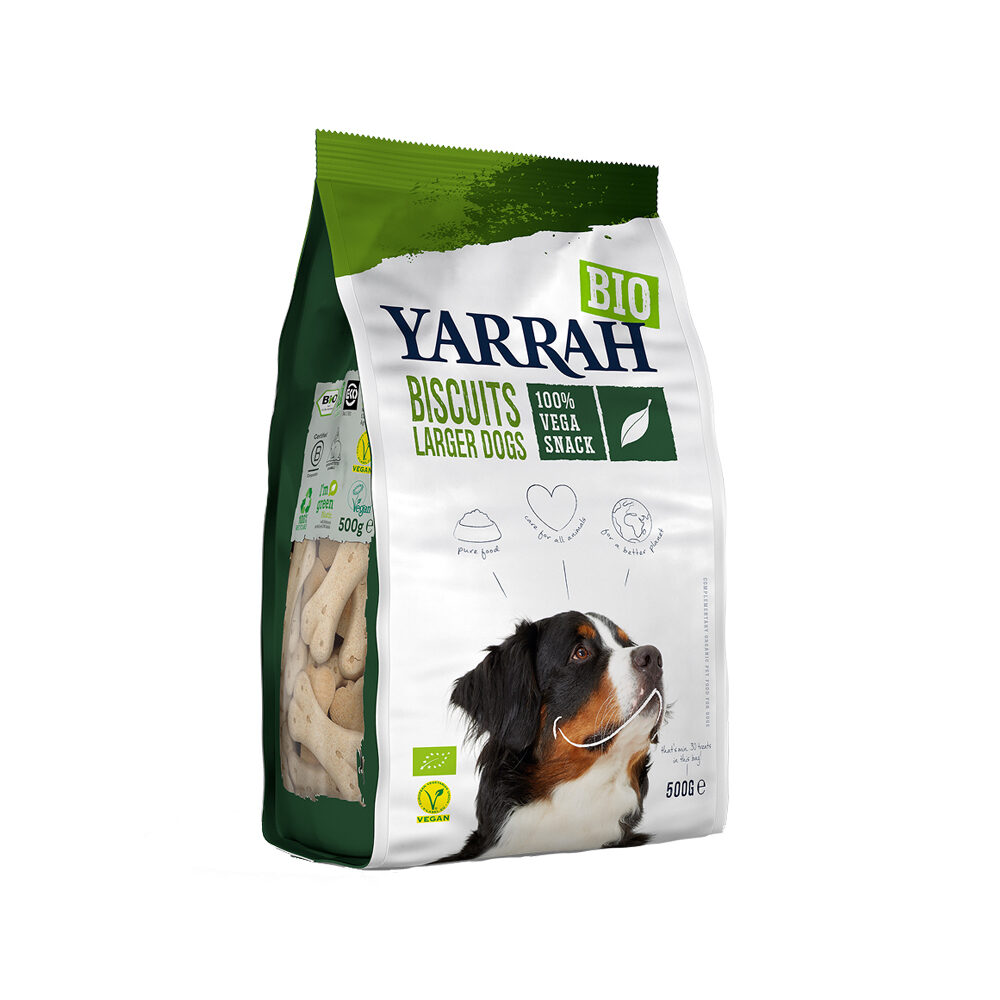 Yarrah Vegetarische Hundekekse Bio - 5 x 500 g von Yarrah