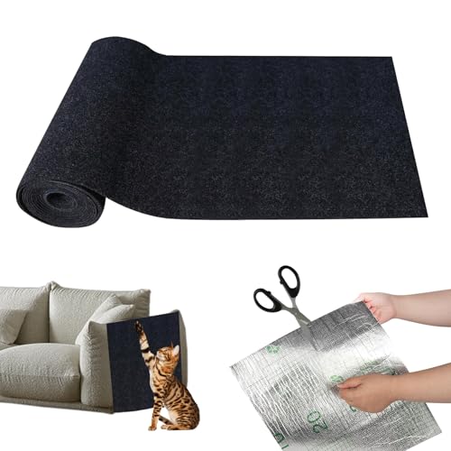 Kratzmatte Katze Selbstklebend,Kratzschutz Sofa Katze,Kratzbrett Kratzteppich Wand,Trimmbare Katzenkratzmatte,Katzenkratzbretter,DIY Kratzbrett Katze für Katze Bäume Wand Möbel und Couch Schutz von Yarteim