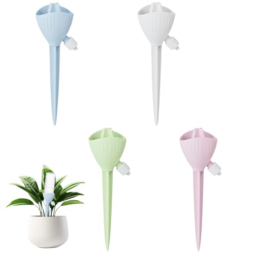 Yarteim 4 Stück Automatische Bewässerung Set, Einstellbar Bewässerungssystem, 28mm-30mm Bewässerungsgeräte Tröpfchenbewässerung für Garten Pflanzen Bewässerung Blumen Gewächshäuser und Urlaub Yarteim 4 Stück Automatische Bewässerung Set, Einstellbar Bewässerungssystem, 28mm-30mm Bewässerungsgeräte Tröpfchenbewässerung für Garten Pflanzen Bewässerung Blumen Gewächshäuser und Urlaub von Yarteim
