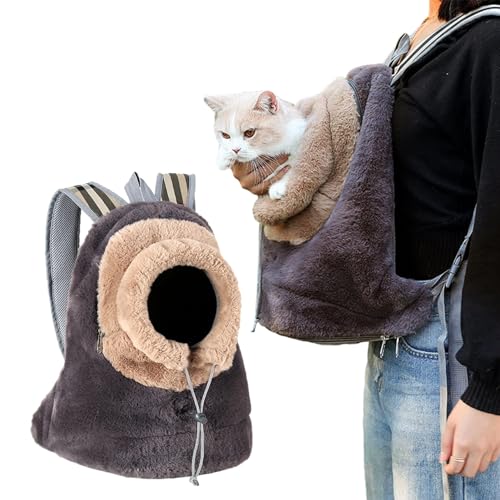 Katzen-Brusttasche, Bequeme Haustier-Tragetasche vorne auf der Brust für Reisen, Haustierbedarf, vordere Brusttasche für Haustiere, Katzen, für Katzen, Hunde, Kätzchen, Welpen, für Reisen, täglichen von Yatlouba