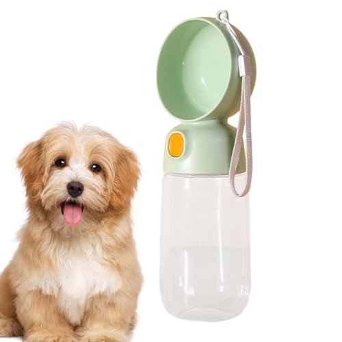 Yatlouba Hundewasserflasche, Hundewasserflasche zum Spazierengehen, Auslaufsicherer, tragbarer Reise-Wasserspender für Hunde, Welpen-Trinknapf für Spaziergänge und Wanderungen im Freien von Yatlouba