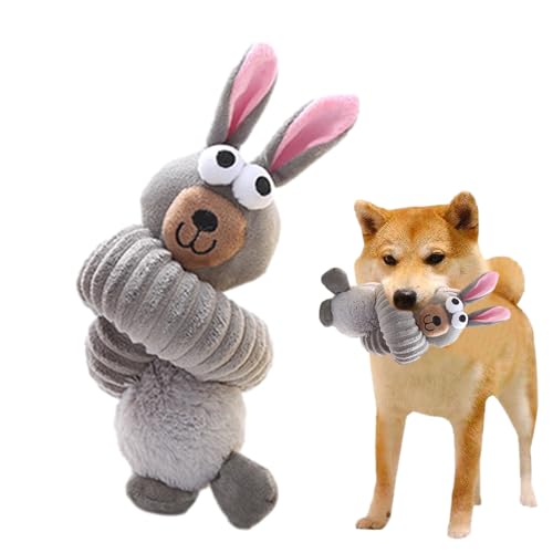 Yatlouba Quietschendes, ausgestopftes Hundespielzeug,Gefülltes Kauspielzeug für Haustiere, Mehrzweck-Kauspielzeug zum Zahnen für kleine, mittlere und große Hunde von Yatlouba