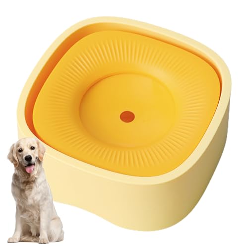 Yatlouba Wasserspender für Hunde, Slow-Drink-Wassernäpfe für Hunde - Zero Splash Wasserfutterspender für Hunde | Trinkschale mit hoher Kapazität, Hundereisezubehör für Welpen, Hunde, Hasen von Yatlouba
