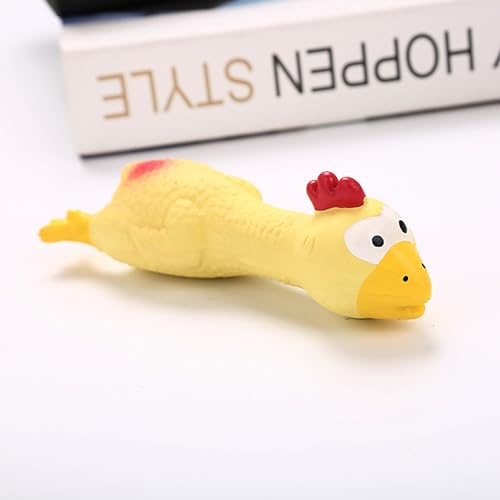 Yawdil Kleine bis mittlere Hunde Spielzeug Lustiges Schreien Huhn, Haustier zubehör Quietschen Schall zähne Requisiten für Kinder Yawdil Kleine bis mittlere Hunde Spielzeug Lustiges Schreien Huhn, Haustier zubehör Quietschen Schall zähne Requisiten für Kinder von Yawdil