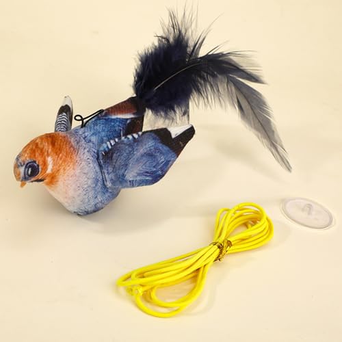 Yawdil Kreative interaktive Chirping Vogel Katze Spielzeug Lustige Simulation lebensechte Chirp Sound Haustier Katzen entlasten Langeweile Spielzeug Haustier Zubehör Yawdil Kreative interaktive Chirping Vogel Katze Spielzeug Lustige Simulation lebensechte Chirp Sound Haustier Katzen entlasten Langeweile Spielzeug Haustier Zubehör von Yawdil