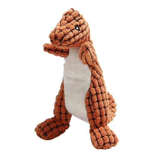 Yawdil Plüsch-Dinosaurier-Kauspielzeug, quietschendes Hundespielzeug, niedlicher Dinosaurier, gefüllter Klang, Zahnen, Unterhaltungsspielzeug für Haustierunterhaltung Yawdil Plüsch-Dinosaurier-Kauspielzeug, quietschendes Hundespielzeug, niedlicher Dinosaurier, gefüllter Klang, Zahnen, Unterhaltungsspielzeug für Haustierunterhaltung von Yawdil